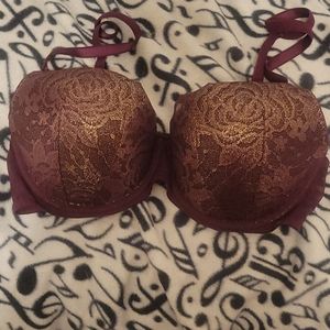 Pink Lace date bra